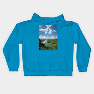 Nistru river bank Kids Hoodie